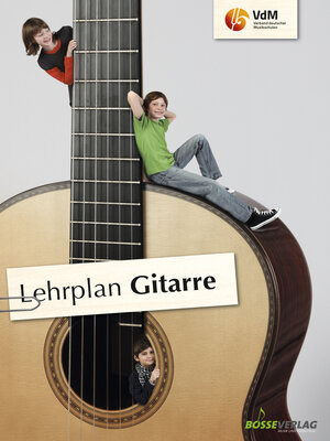 cover image of Lehrplan Gitarre
